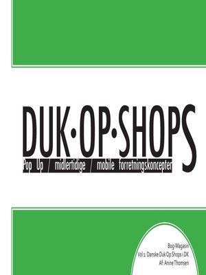 cover image of Duk Op Shops vol 1.1